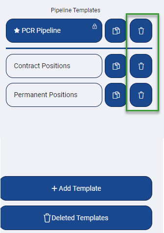 Delete Pipeline Template