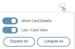 Pipeline View Options